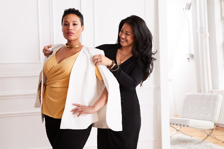 Image of Lisa Sun and model