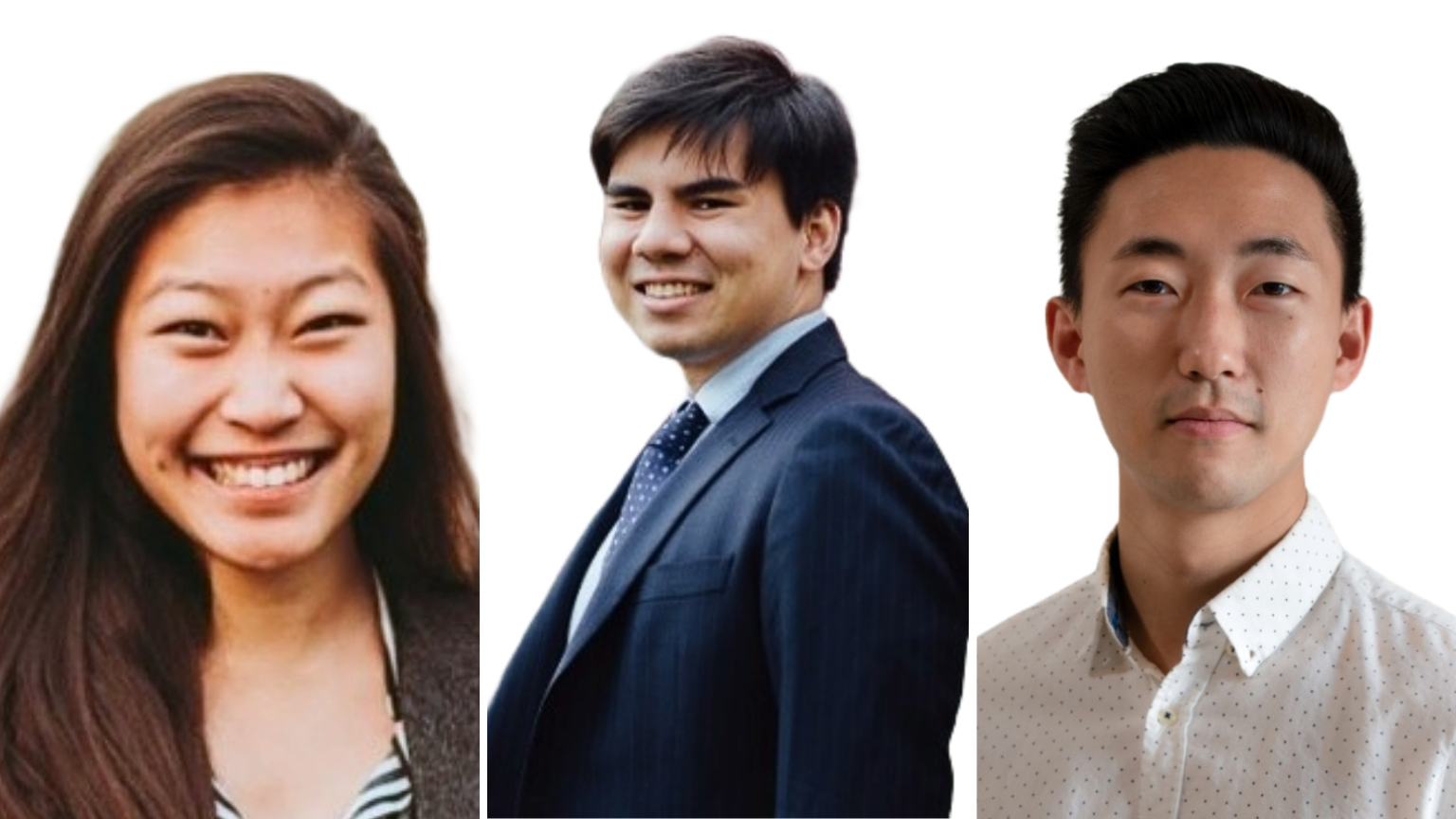 Image of Celina Qi, Christophe Rimann, and Nathan Lee