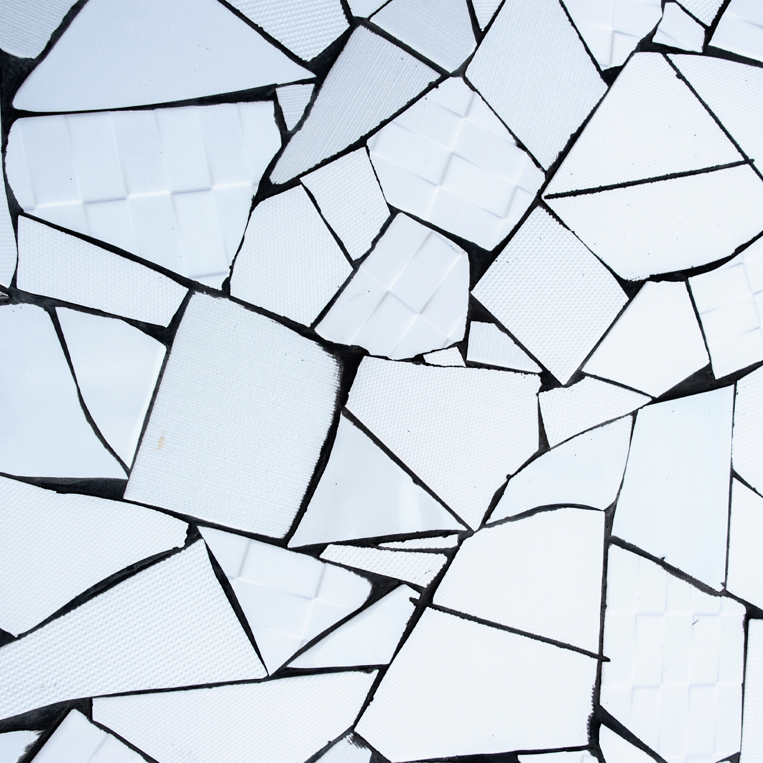 broken pieces