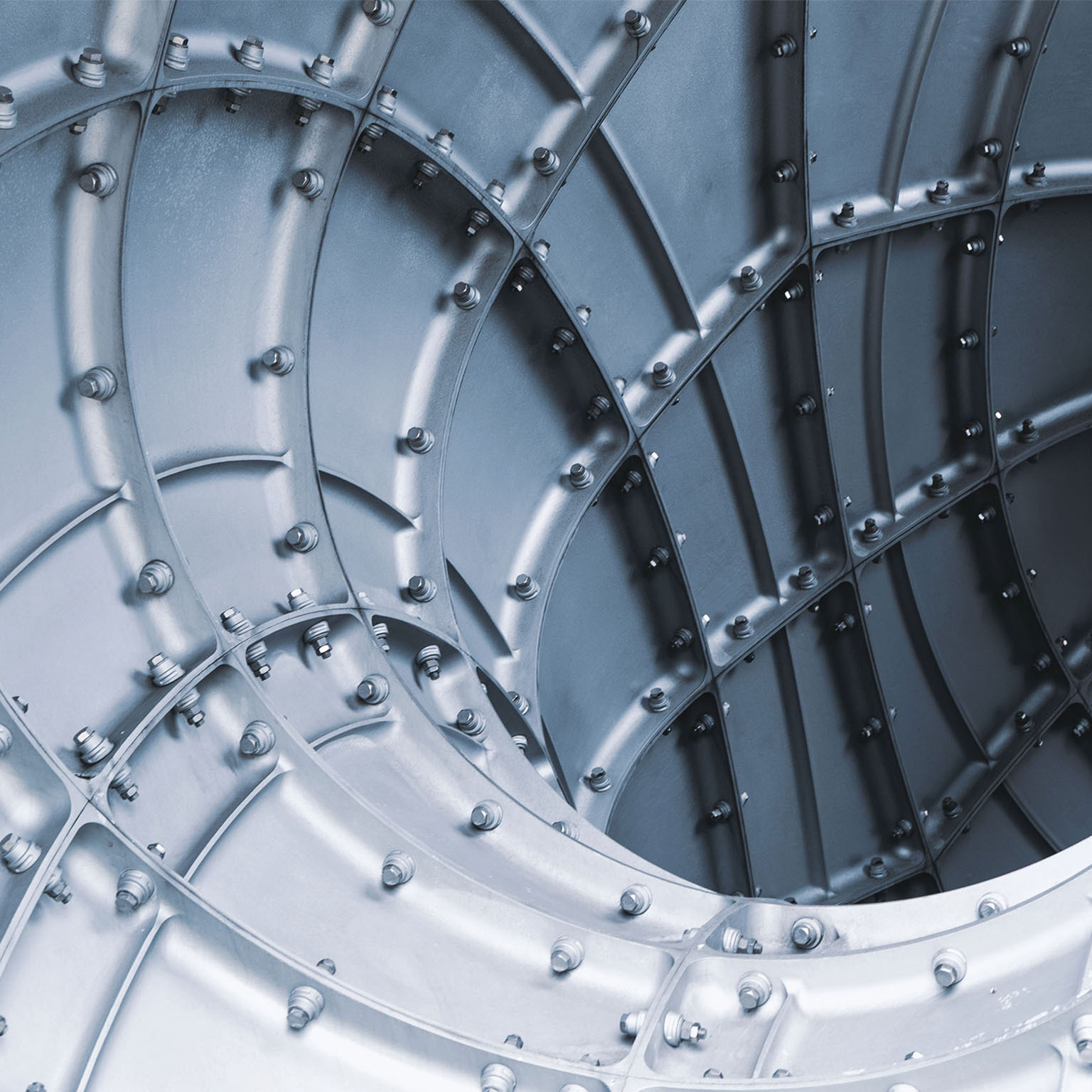 Pipe metal texture inside
