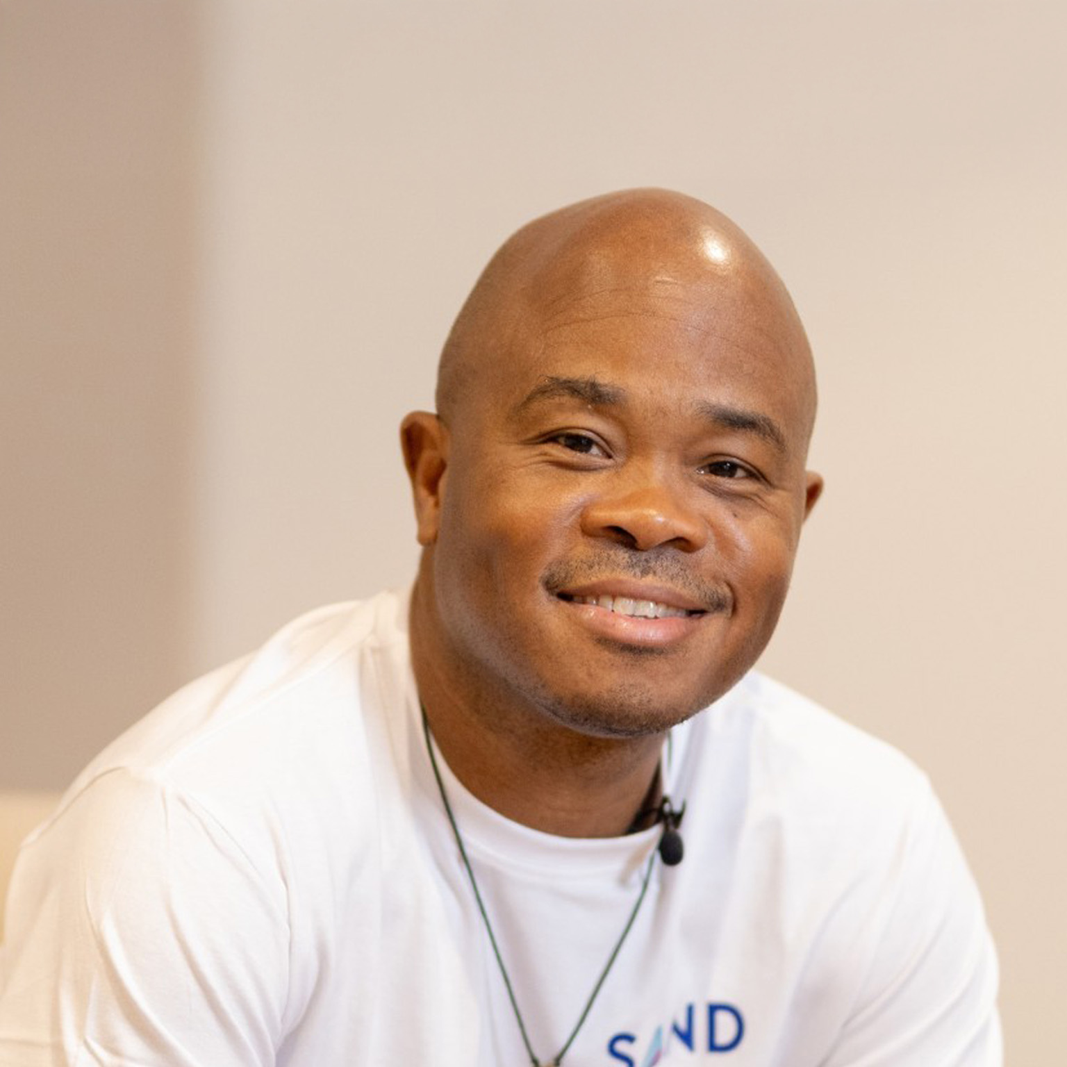 Smiling portrait of Fred Swaniker