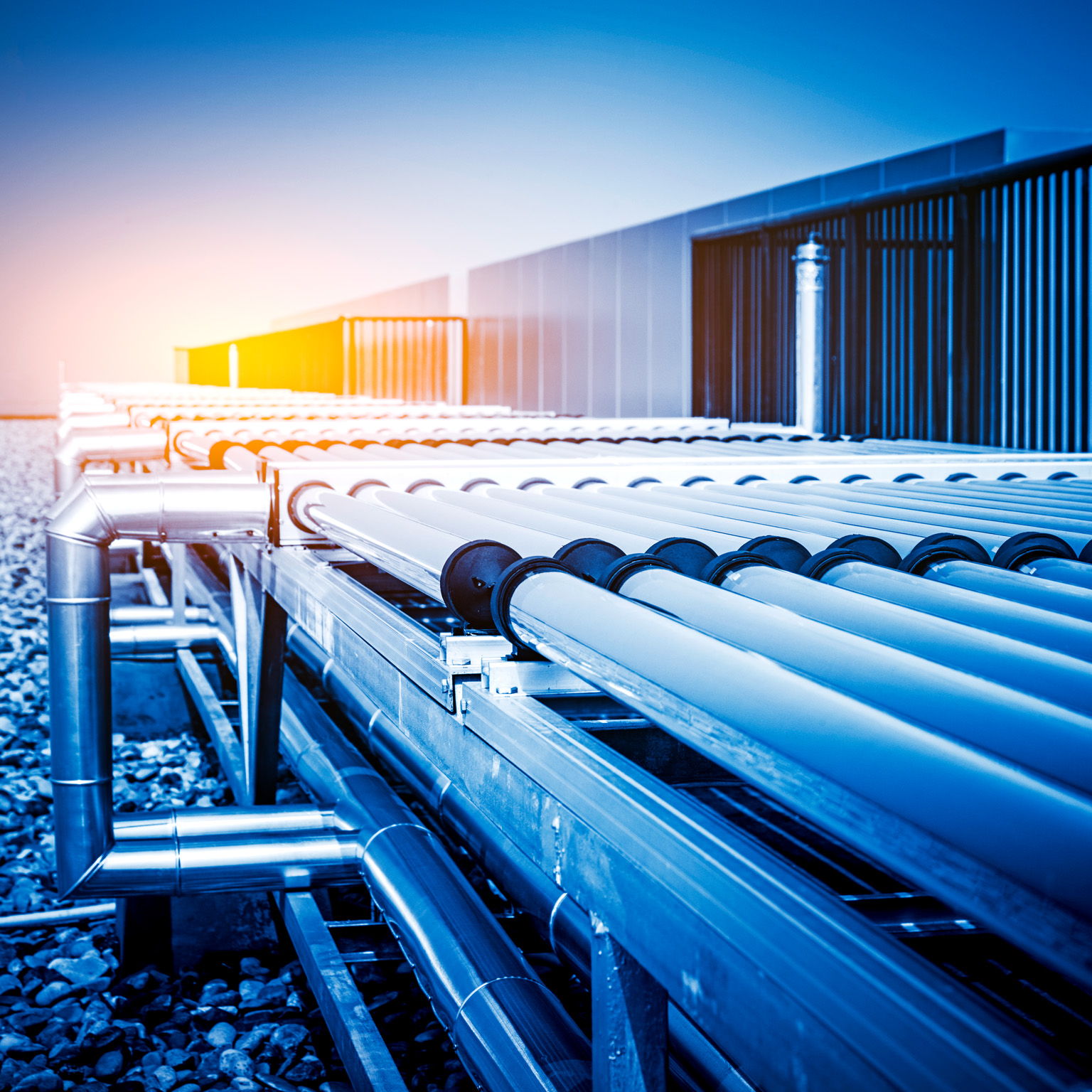 Solar water heating thermal collector system