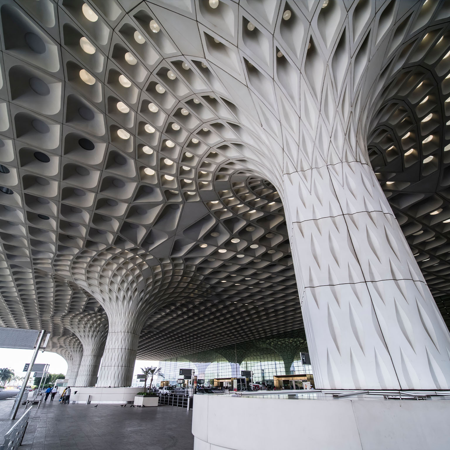 The architectural style of Airport of Mumbai