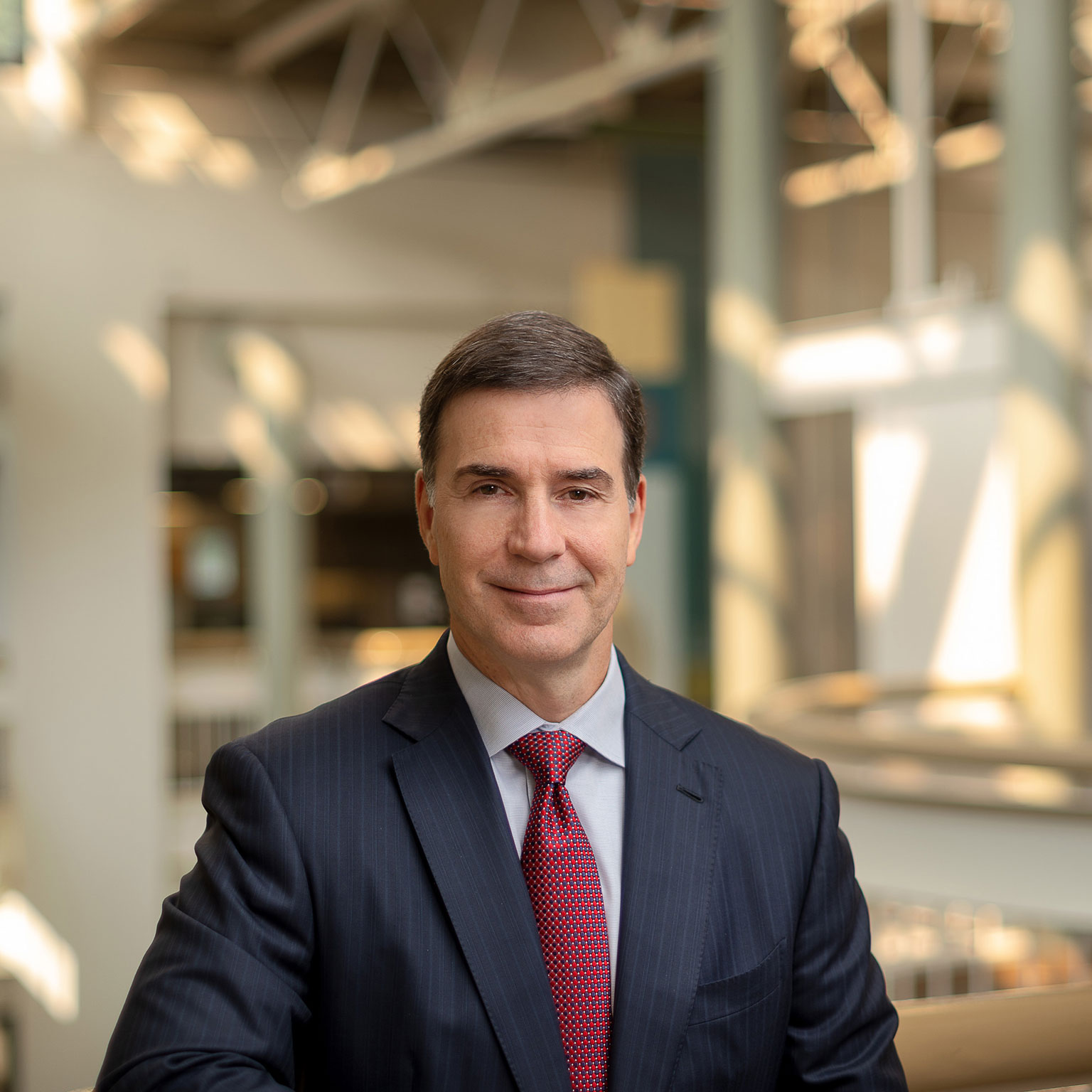 Headshot of Wesco CEO John Engel