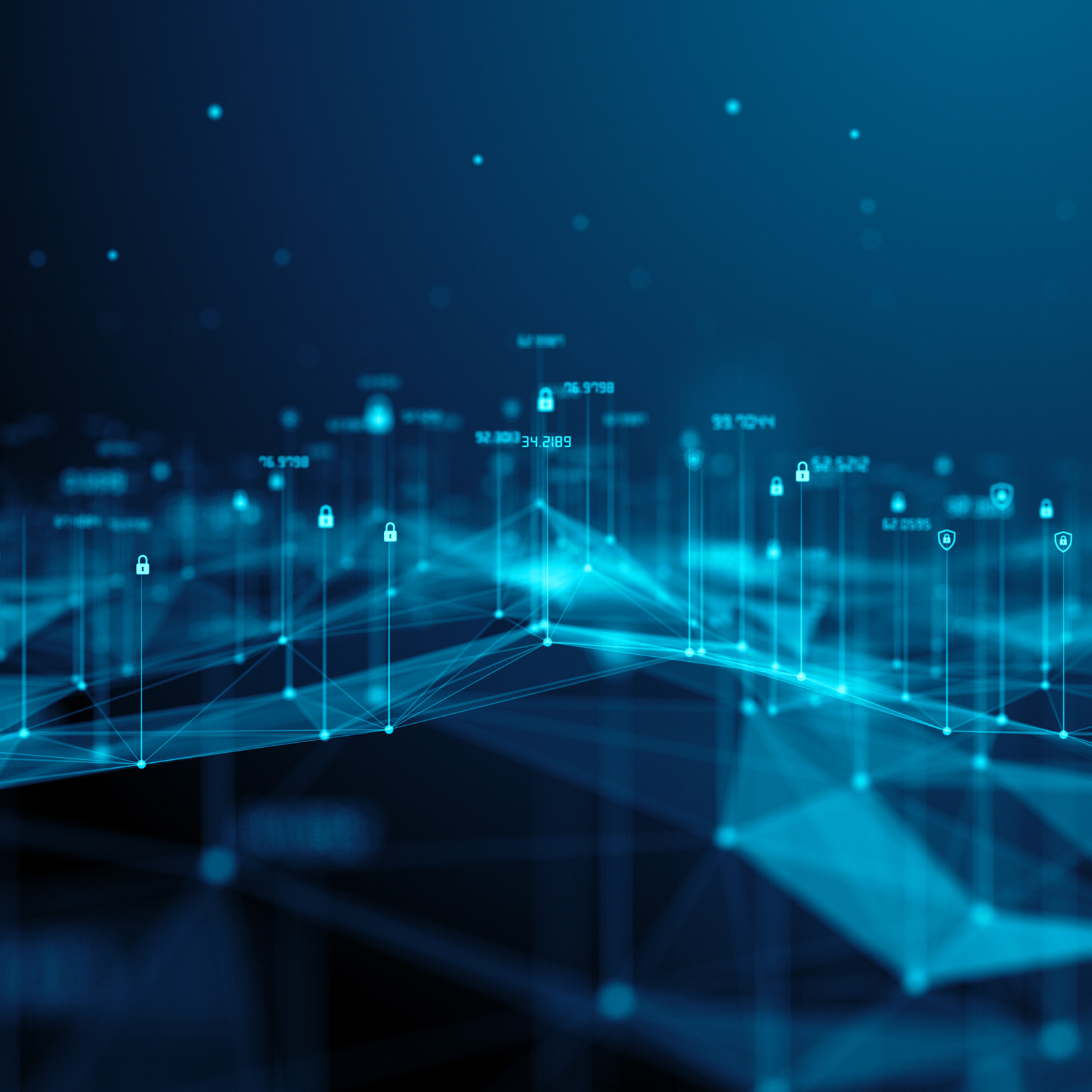 Cyber security, illustration