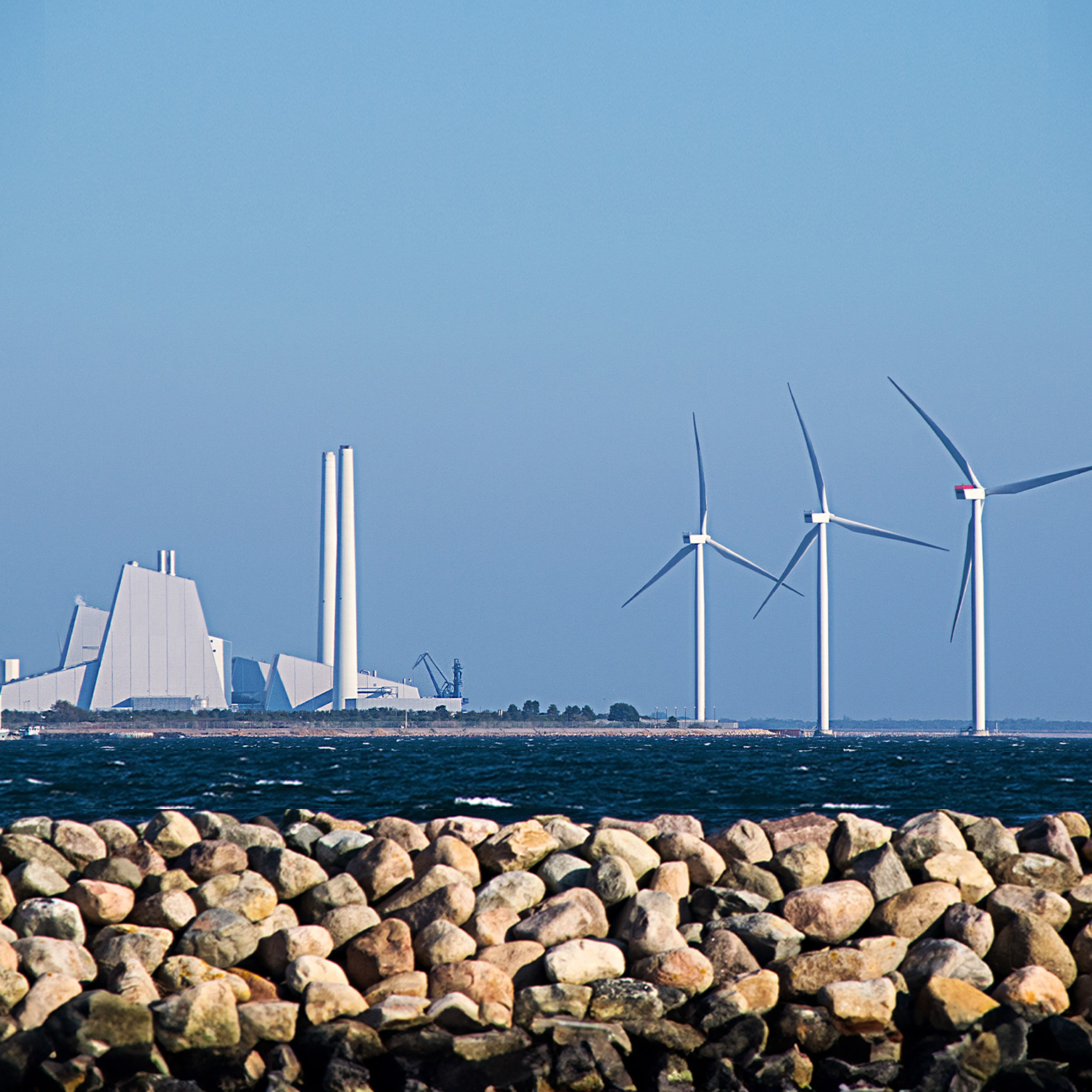 Power plant. - stock photo