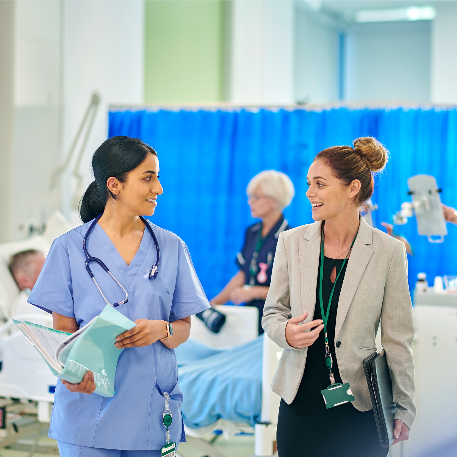 Medical sales meeting