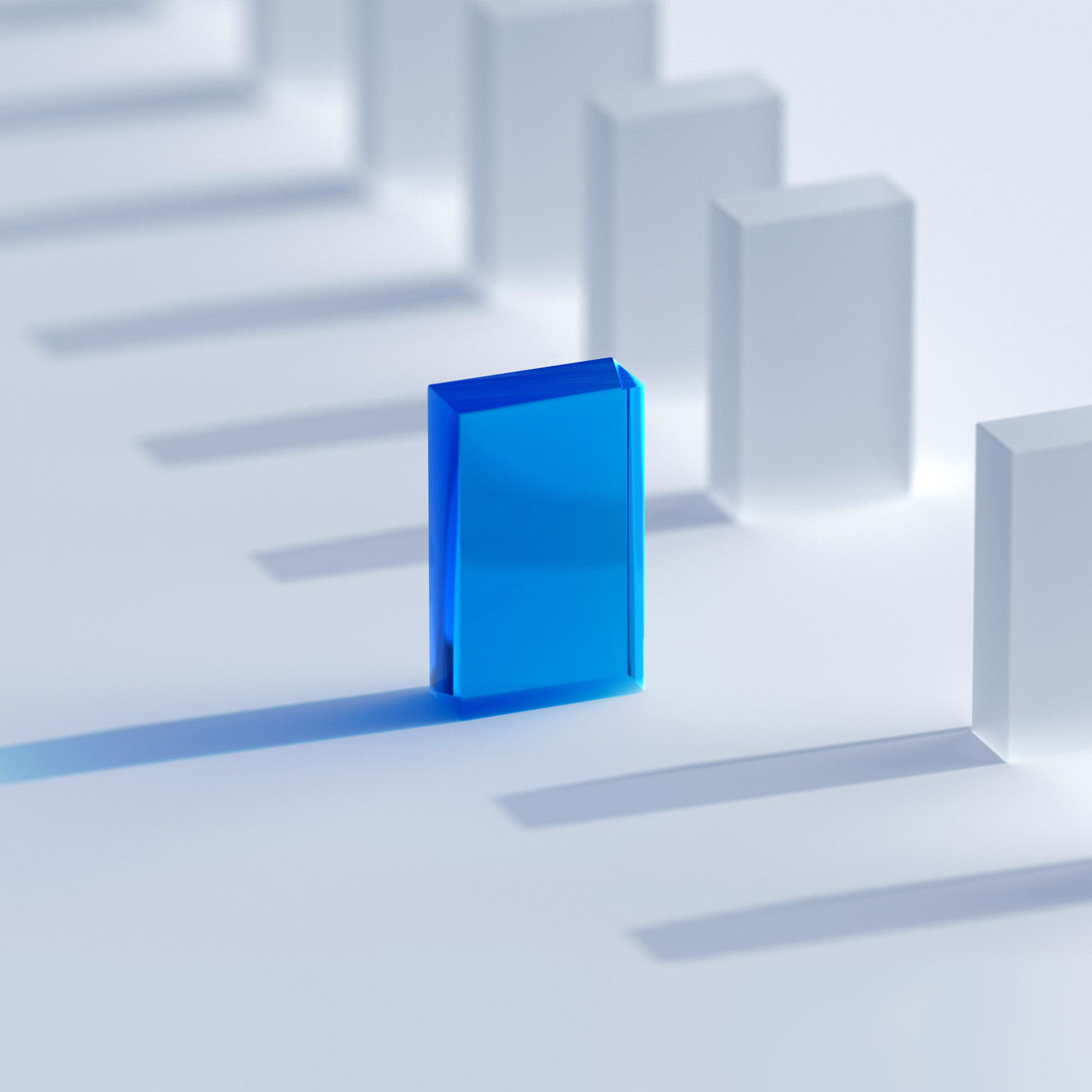 Leadership direction business dominos concept