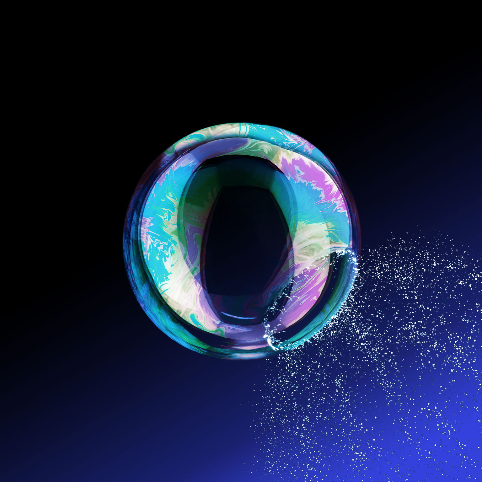 Bubbles pop, downturns stop