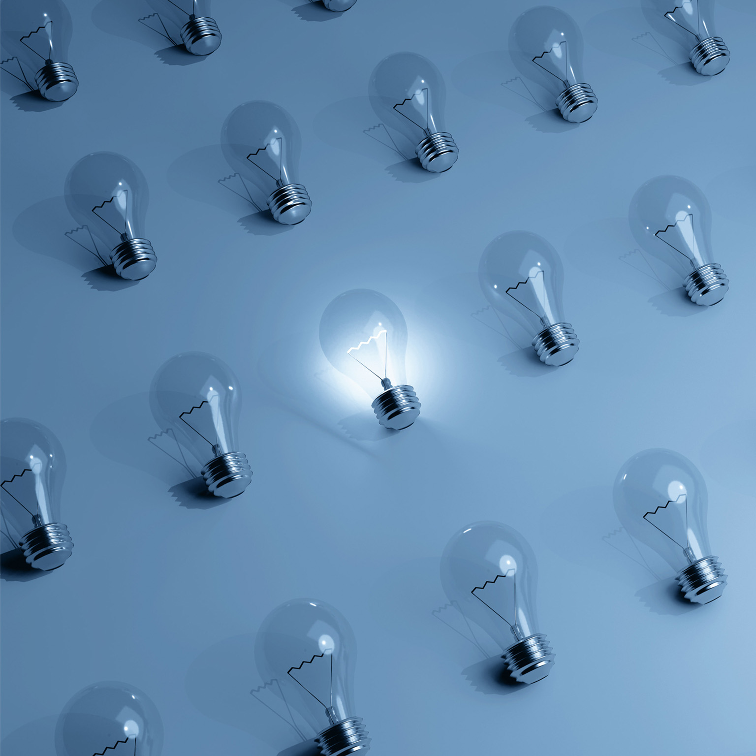 multiple light bulbs