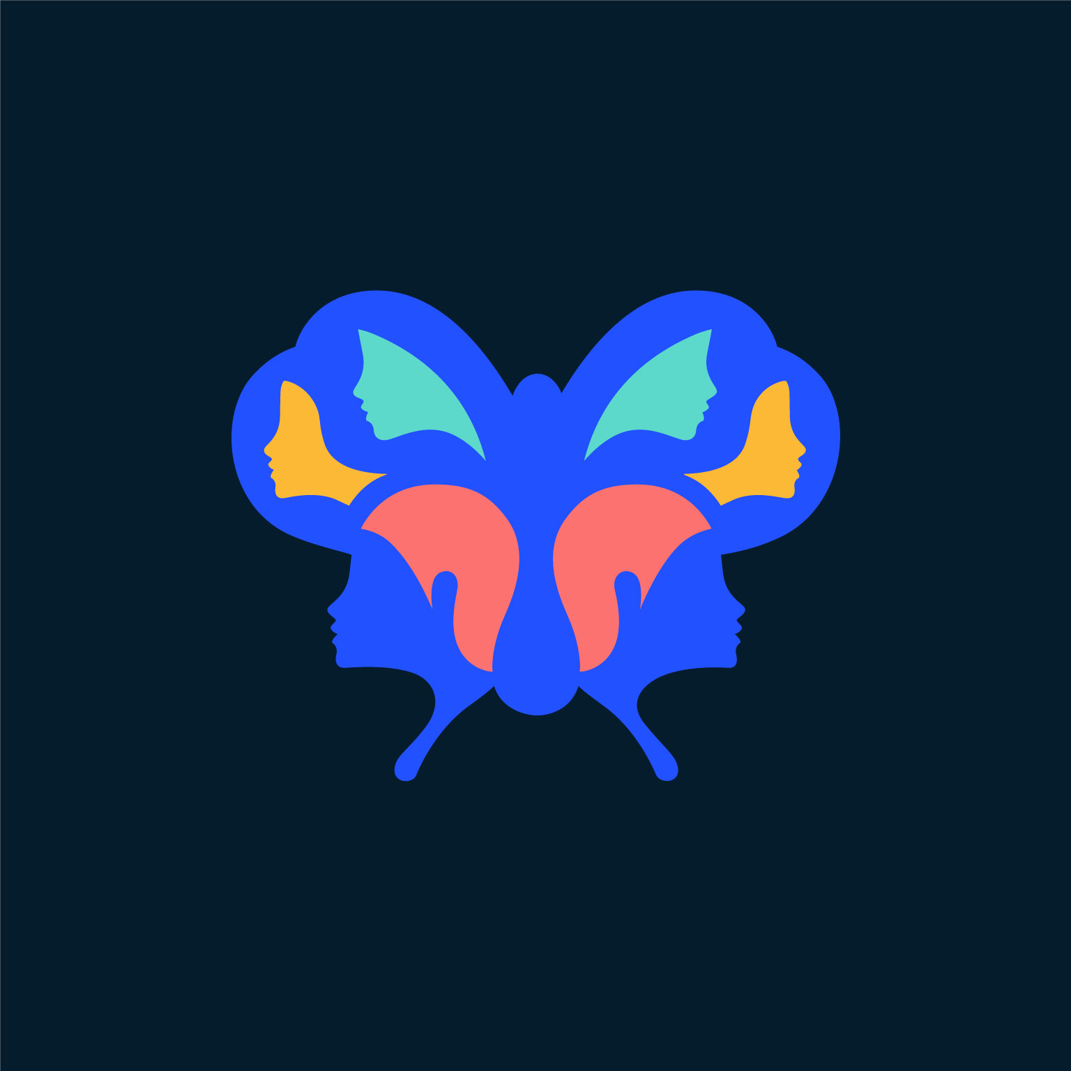 Artistic image of butterfly