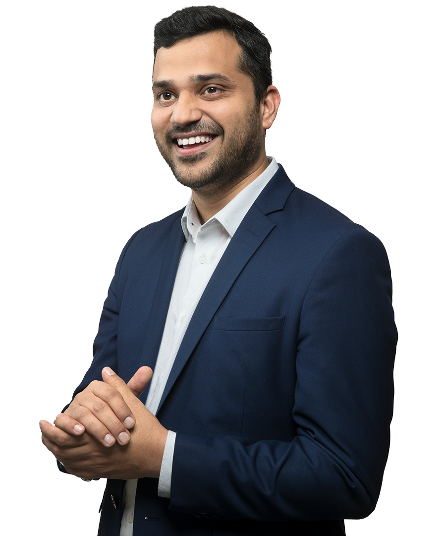 This is a profile image of Amit V Gupta