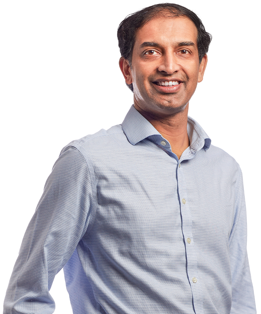 This is a profile image of Arvind Govindarajan