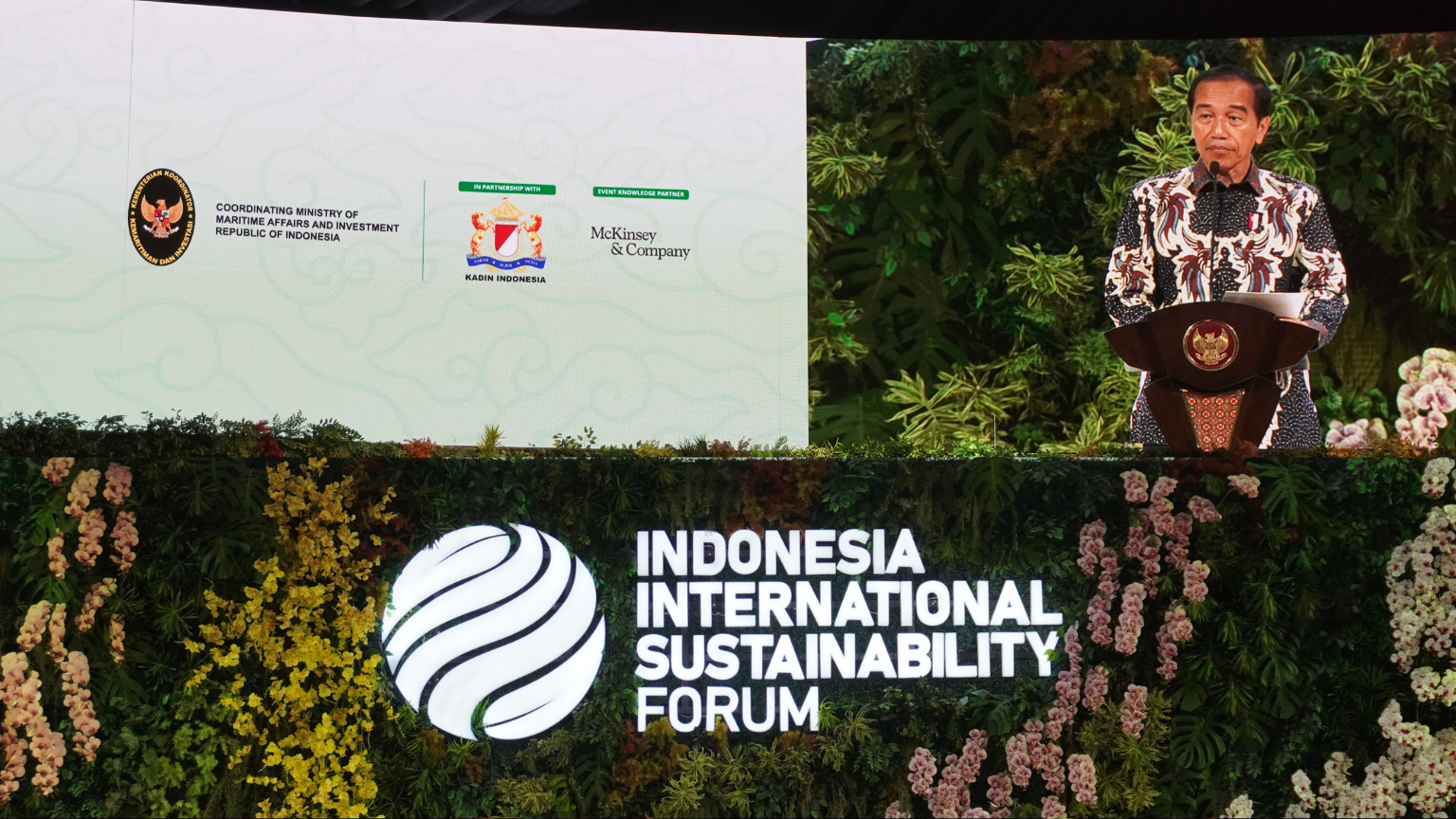 McKinsey champions sustainable, inclusive growth at the 2024 Indonesia International Sustainability Forum