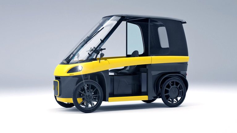 Microcar, image courtesy of CityQ