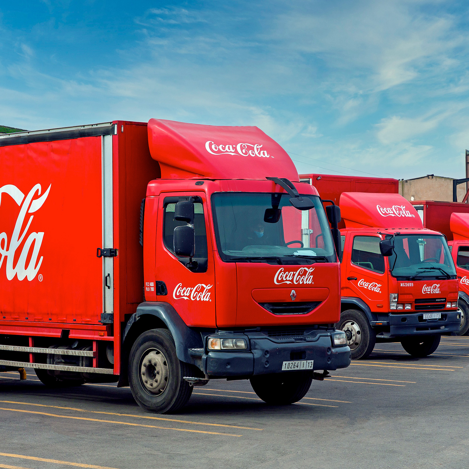 Coca cola truck