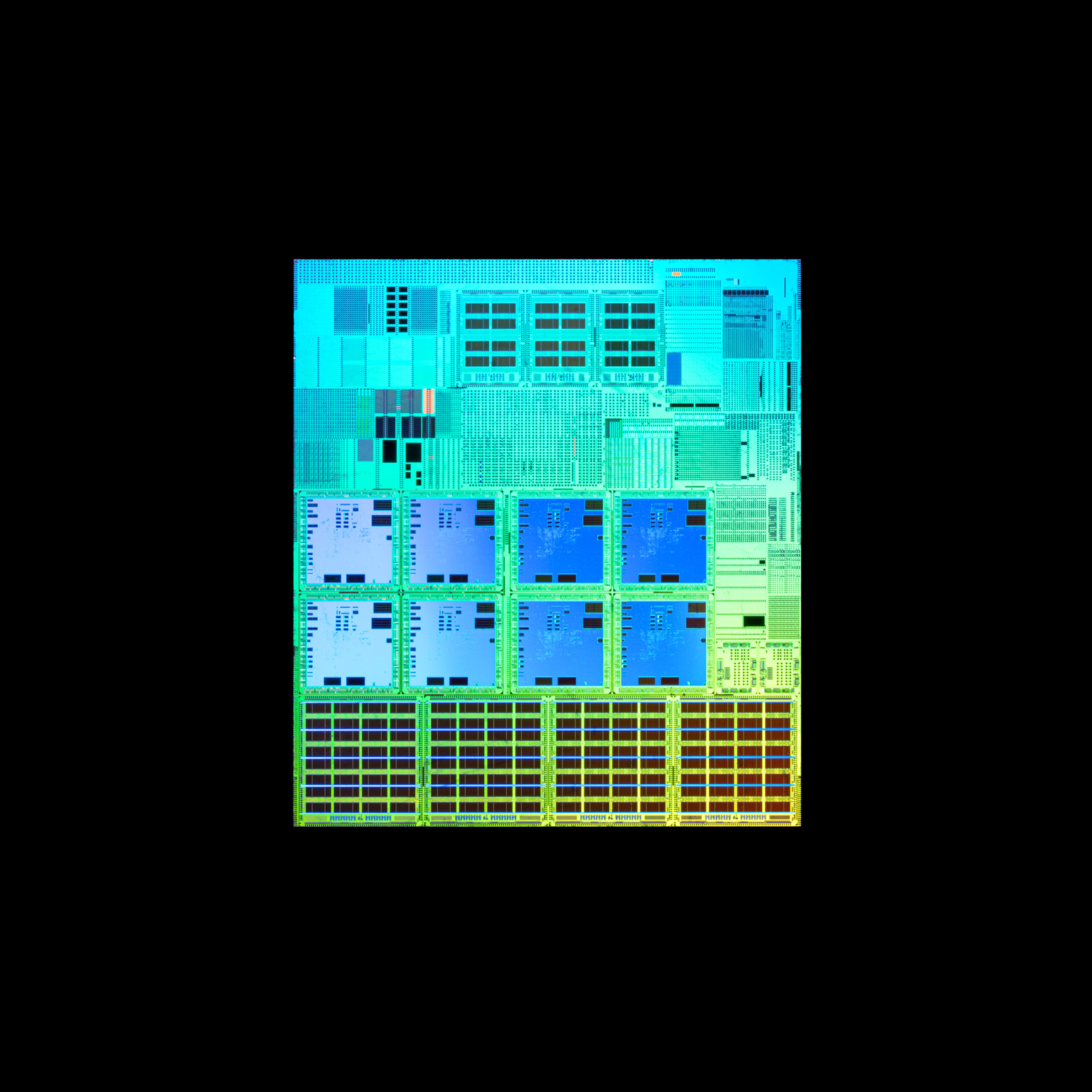 A Single Semiconductor Chip From Diced Semiconductor Wafer