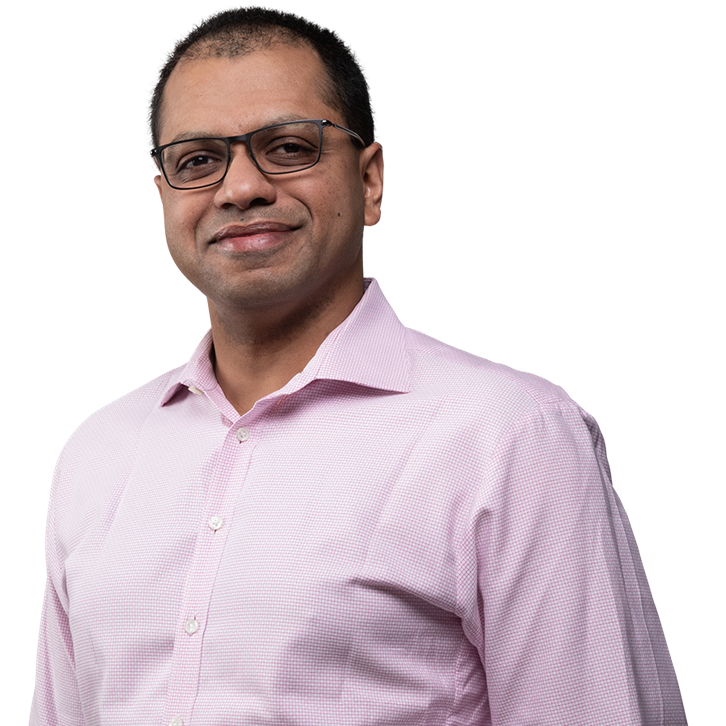 This is a profile image of Vik Krishnan